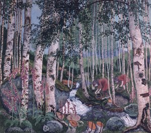 Naparstnice autorstwa Nikolai Astrup