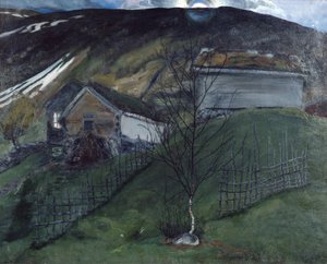 światło księżyca autorstwa Nikolai Astrup