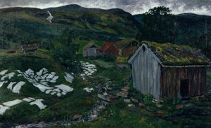 Deszczowa pogoda autorstwa Nikolai Astrup
