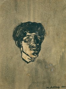 Mały autoportret autorstwa Nikolai Astrup