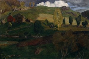 Wiosenny wieczór autorstwa Nikolai Astrup