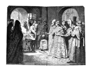Car Fiodor III pali księgi szlachty rosyjskiej 1682, 1880s