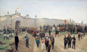 Kapitulacja turecka pod Nikopolem 4 czerwca 1877 r., 1883 r.