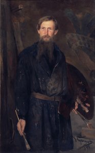 Portret artysty Wiktora Wasniecowa 1848-1926, 1891