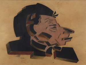 Portret Wsiewołoda Meyerholda 1874-1940, 1913