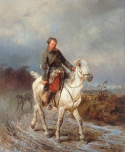 Powrót z polowania autorstwa Nikolai Jegorowitsch Swertschkow