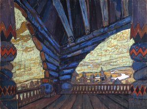 Gulbishche, 1900 autorstwa Nikolai Konstantinowitsch Roerich