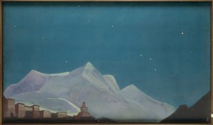 Hemis, klasztor / obraz N.K. Roerich autorstwa Nikolai Konstantinowitsch Roerich