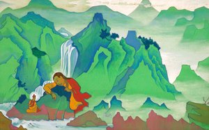 Padma Sampai, . autorstwa Nikolai Konstantinowitsch Roerich