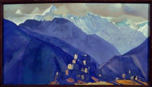 Dzidziuś. Klasztor w górach autorstwa Nikolai Konstantinowitsch Roerich
