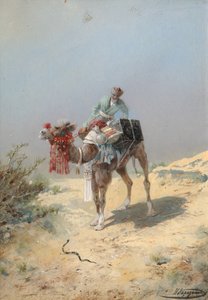 Na pustyni autorstwa Nikolai Nikolayevich Karasin