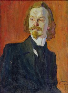 Portret Konstantina Balmonta autorstwa Nikolai Pavlovich Ulyanov