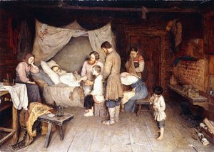 Pożegnanie autorstwa Nikolai Petrovich Bogdanov Belsky