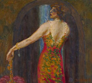 Portret Evfimii Nosovej, z domu Ryabushinskaya 1881-1960