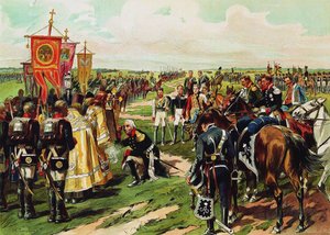 Marschall Michaił Kutuzow przed bitwą pod Borodino, 1912
