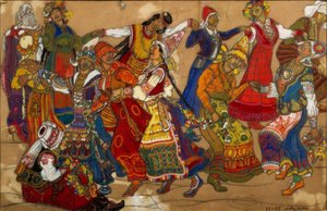 Ibsen, Peer Gynt / Zng. v. Roerich autorstwa Nikolai Konstantinowitsch Roerich