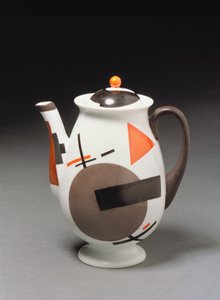 Dzbanek do kawy, autor: Nicolai Suetin autorstwa Nikolaj Mihailovic Suetin