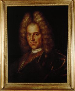 Kompozytor Johann Joseph Fux, namalował ... (obraz na płótnie) autorstwa Nikolaus Buck