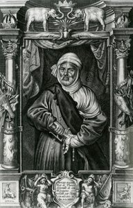 Abu l-Hasan Ali, zwany także Muley Hacén, 1535 autorstwa Nikolaus van der Horst