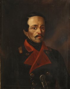 Portret poety Michaiła Lermontowa 1814-1841, 1854-1858