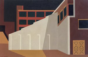 Fabryka zegarków autorstwa Niles Spencer