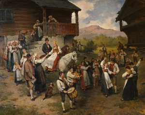 Ślub rolników w Eidsfjord