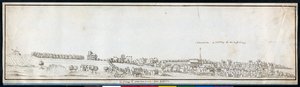 Charonne, ok. 1677 (pióro i tusz z wash na papierze)