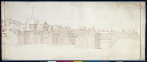 Panorama Charenton (pióro i tusz na papierze)