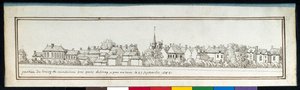 Część gminy Vincennes (pióro i atrament na papierze) autorstwa Noel Gasselin