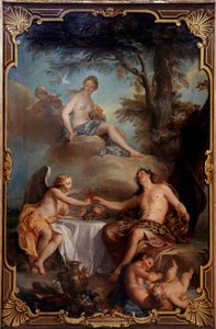 Wenus, Bachus i Miłość. Obraz Nicolasa Coypela (1690-1734) autorstwa Noel Nicholas Coypel