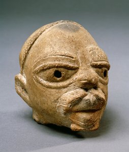 Głowa (terakota) autorstwa Nok Culture