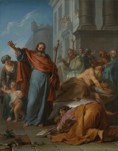 Cuda św. Jakuba Większego, 1726. autorstwa Noël Nicolas Coypel