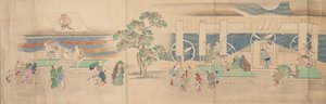 Teatr Cavyki, 1822. autorstwa Nonoyama Kozan