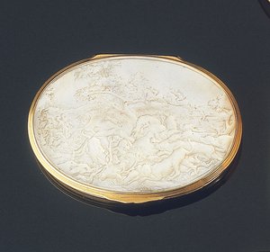 Tabakiera, Amsterdam, 1733 autorstwa Norbert Heylbrouck