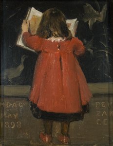 Portret córki artysty, Alethei Garstin