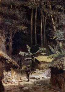 Na skraju prastarej puszczy, Wyspy Salomona (kolor lito) autorstwa Norman Hardy