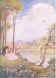Spring Song: „Myślenie o tym to bycie szczęśliwym z Niewinnością czystej radości (kolor lito)