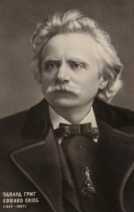 Edvard Grieg, norweski kompozytor i pianista (1843-1907)