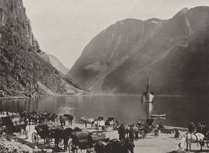 Gudvangen, Naerofjorden autorstwa Norwegian Photographer