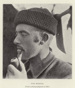 Ivar Mogstad (zdjęcie czarno-białe) autorstwa Norwegian Photographer
