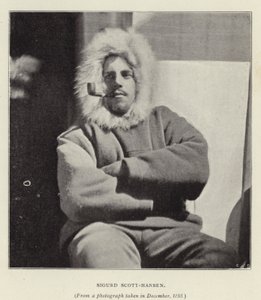 Sigurd Scott-Hansen (czarno-białe zdjęcie) autorstwa Norwegian Photographer