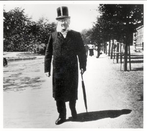 Henrik Ibsen (1828-1906) w Oslo, 1896