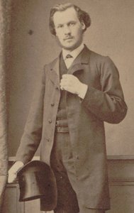 Portret kompozytora Charlesa Lenepveu 1840-1910 , 1870. autorstwa Numa Blanc