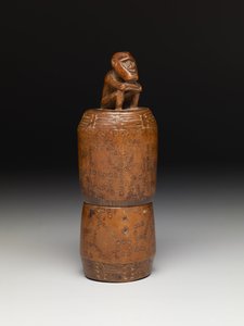 Uroczysty pojemnik na wapno (ahumama) autorstwa Oceanic Oceanic
