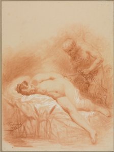 Nimfa i Faun, 1800.