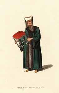 Nosiciel stołka Wielkiego Signiora, Sułtana Imperium Osmańskiego autorstwa Octavian (after) Dalvimart