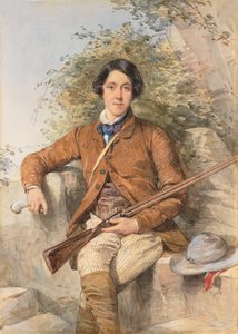 Portret Heneage Finch, 6. hrabia Aylesford (wc powiększony białym)
