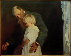 Biedny mały autorstwa Oda Krohg