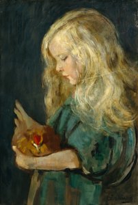 Dziewczyna z kurą