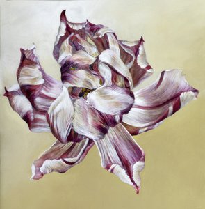 Tulipa, 2013 (akryl na drewnie)